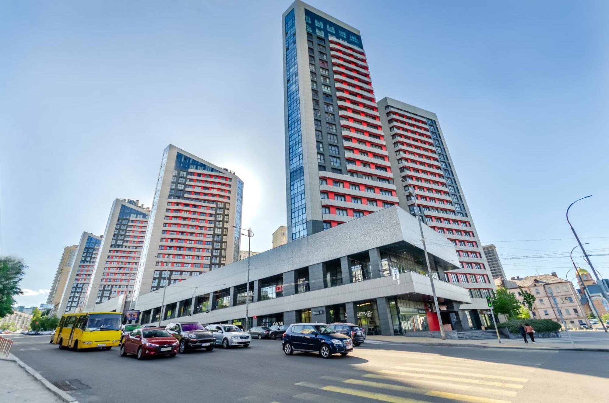 Petrovdom 199A-199B In Smart Apartments Rc Kvartet Near Central Railway Station Kijev Kültér fotó